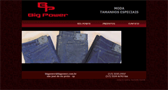 Desktop Screenshot of bigpower.com.br